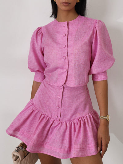Joya | Pink Button Set