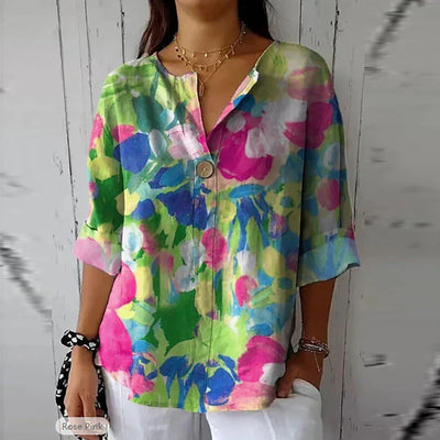 Harley™ | Elegante Blumenshirt