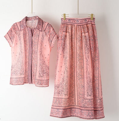Adele™ | Zweiteiliges Boho-Druck-Set