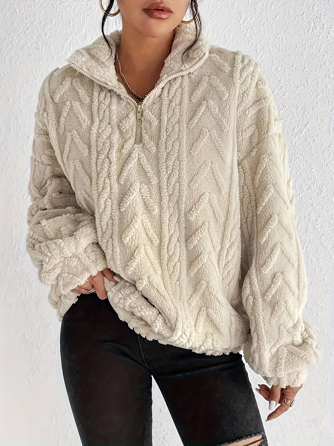Maddalena | Eleganter Fleece-Pullover