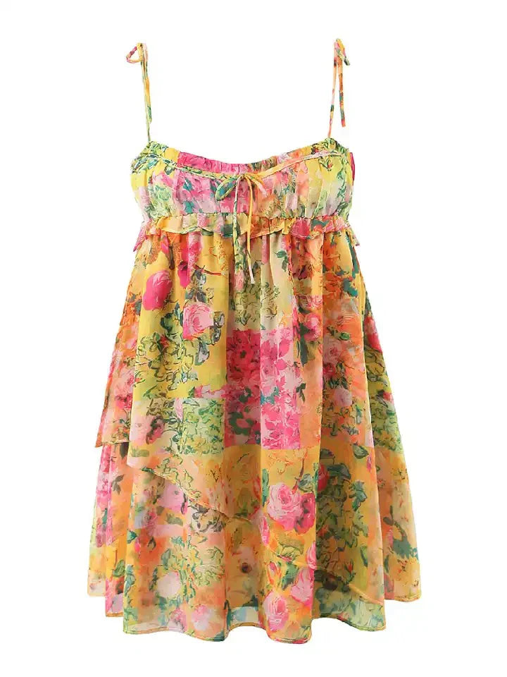 ColorSplash Chic | Mini Kleid