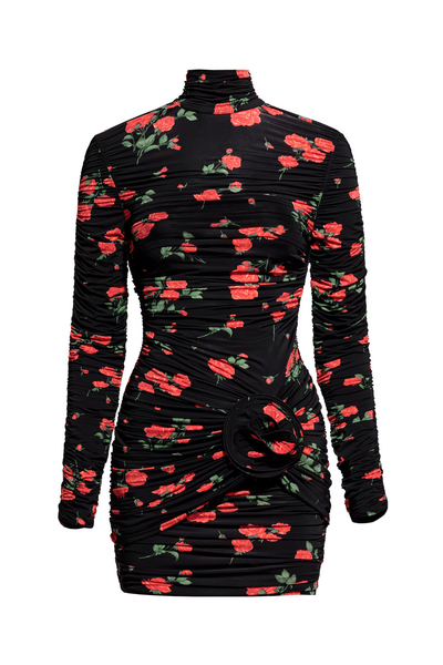 Roselyn | Drapiertes Mini-Kleid