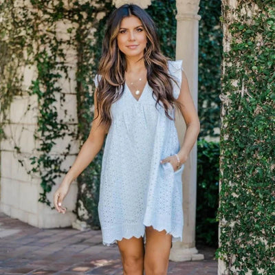 Luna Lace | Mini Kleid