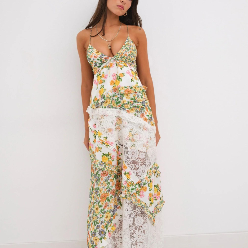 Blossom Breeze | Maxi Kleid