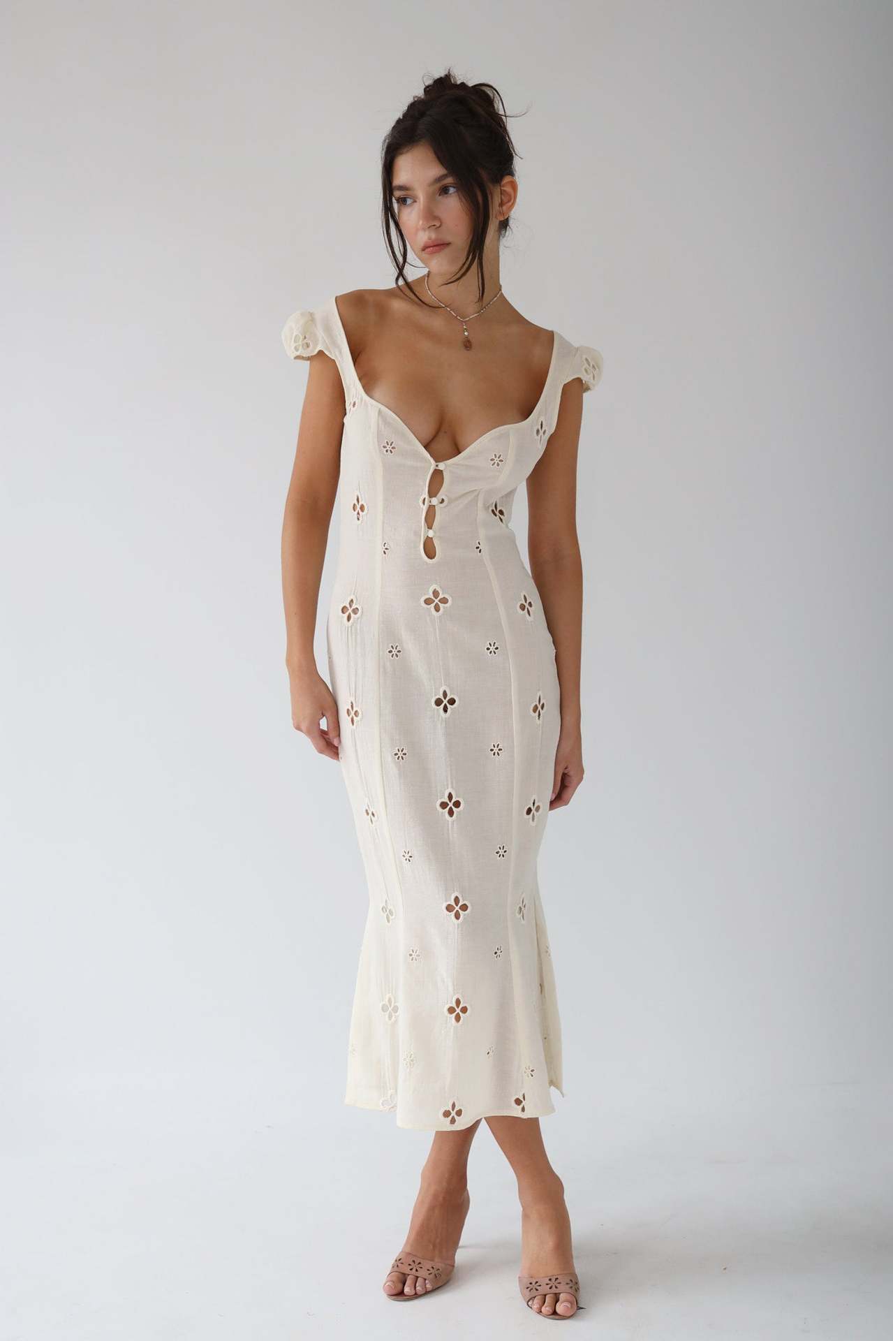 Isabeau™ - Vintage Midikleid