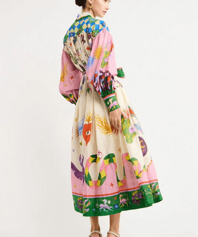 Dorthe™ | Elegantes Maxi-Kleid im italienischen Design