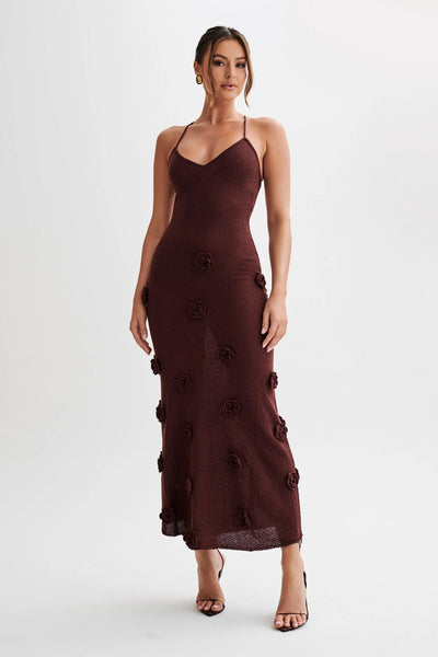 Bloom Knit | Maxi Kleid