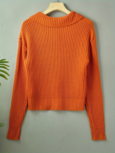 Alma | Strickjacke aus Rippstrick