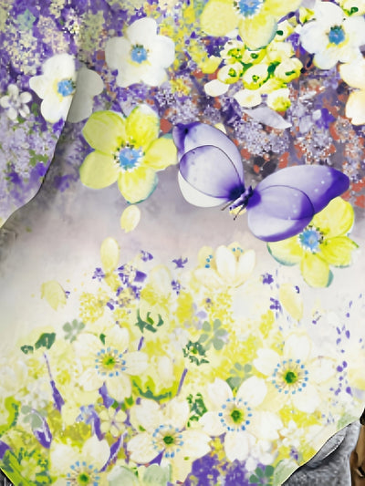 Mira™ | Langarmbluse mit Kragen und Blumenmuster