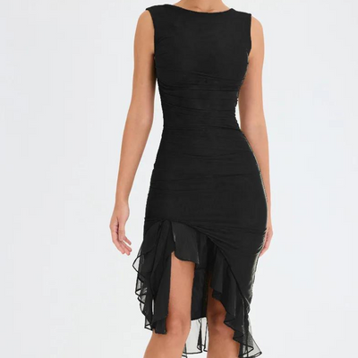 Charlotte™ | Rüschensatz Midi-Kleid - TikTok Exklusiv