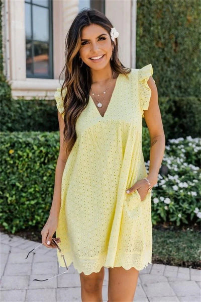 Luna Lace | Mini Kleid