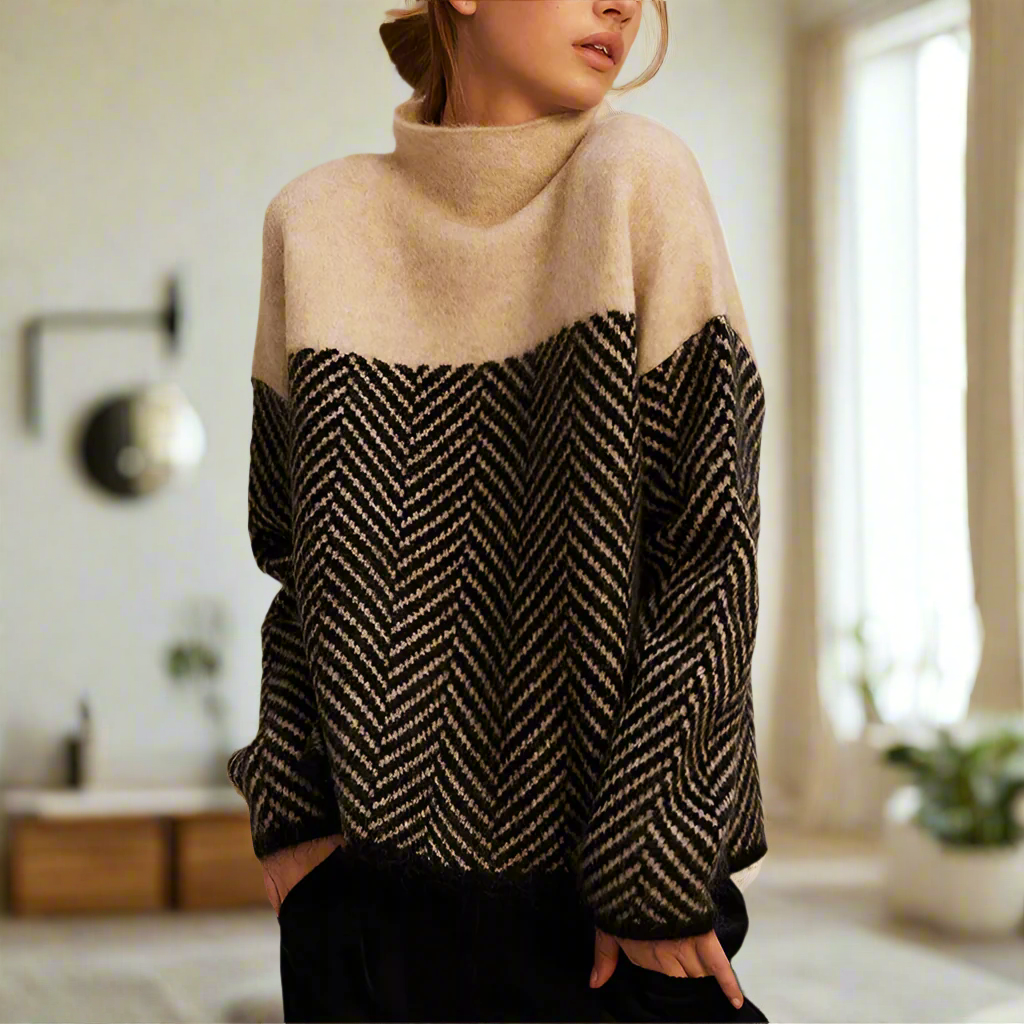 Augusta | Bequemer Strickpullover