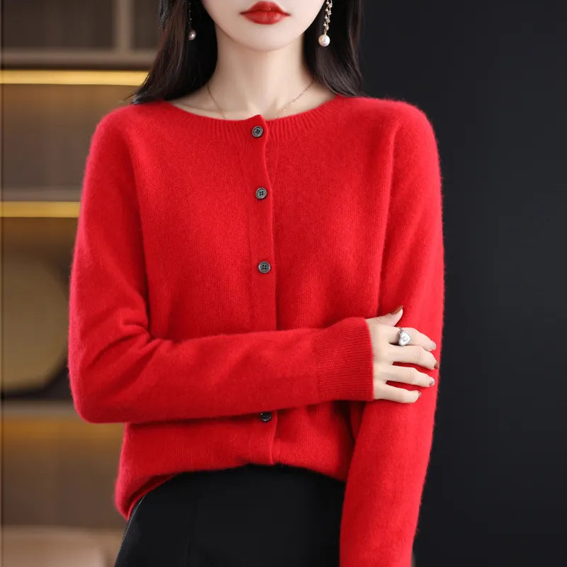 Mirella | Bequemer Cardigan mit Knöpfen