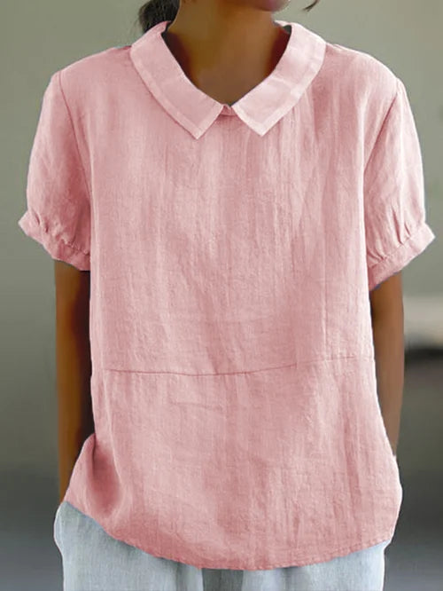 Amalie™ | Bluse mit Kragen und Relaxed Fit