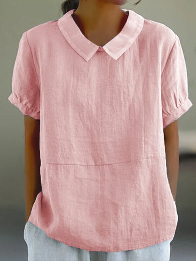 Amalie™ | Bluse mit Kragen und Relaxed Fit