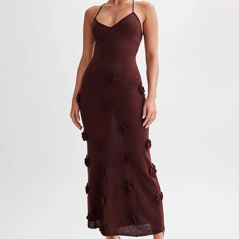 Bloom Knit | Maxi Kleid