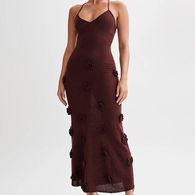 Bloom Knit | Maxi Kleid