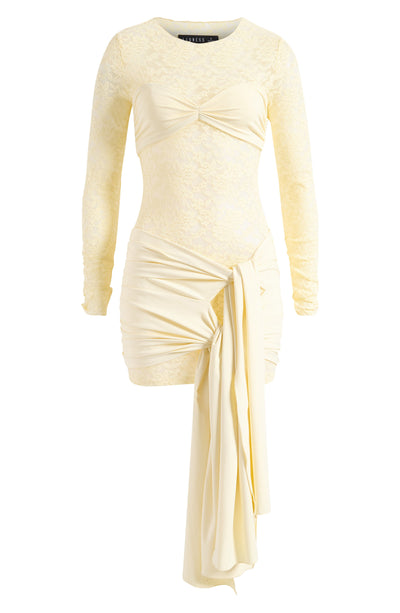 Celina Soleil | Spitzen Mini Kleid
