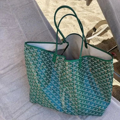 Monvee Tote Bag | Große Tragetasche mit Grafischem Design & Verstärkten Griffen
