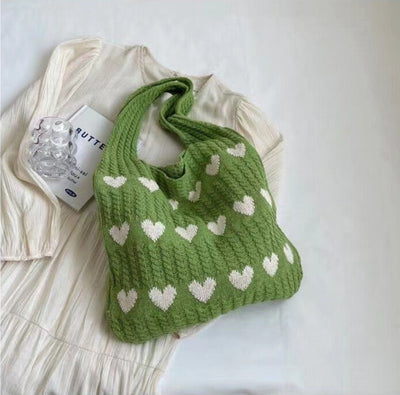 HeartKnit | Schultertasche
