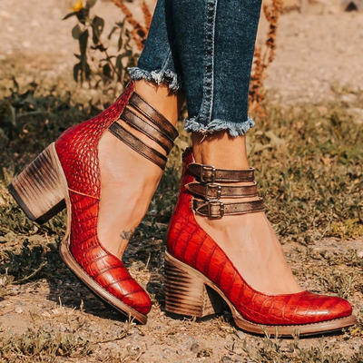 Stella™ | Vintage-Schnalle Schuhe