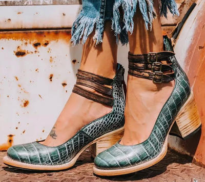 Stella™ | Vintage-Schnalle Schuhe