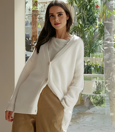Federica | Eleganter Cardigan mit Knöpfen