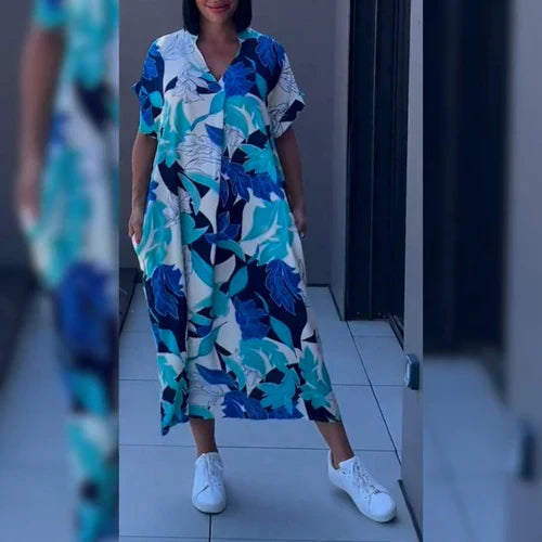 Elena™ – Elegantes Blumen Kleid für einen romantischen und raffinierten Look