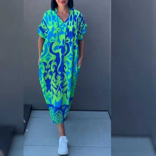 Elena™ – Elegantes Blumen Kleid für einen romantischen und raffinierten Look