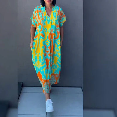 Elena™ – Elegantes Blumen Kleid für einen romantischen und raffinierten Look