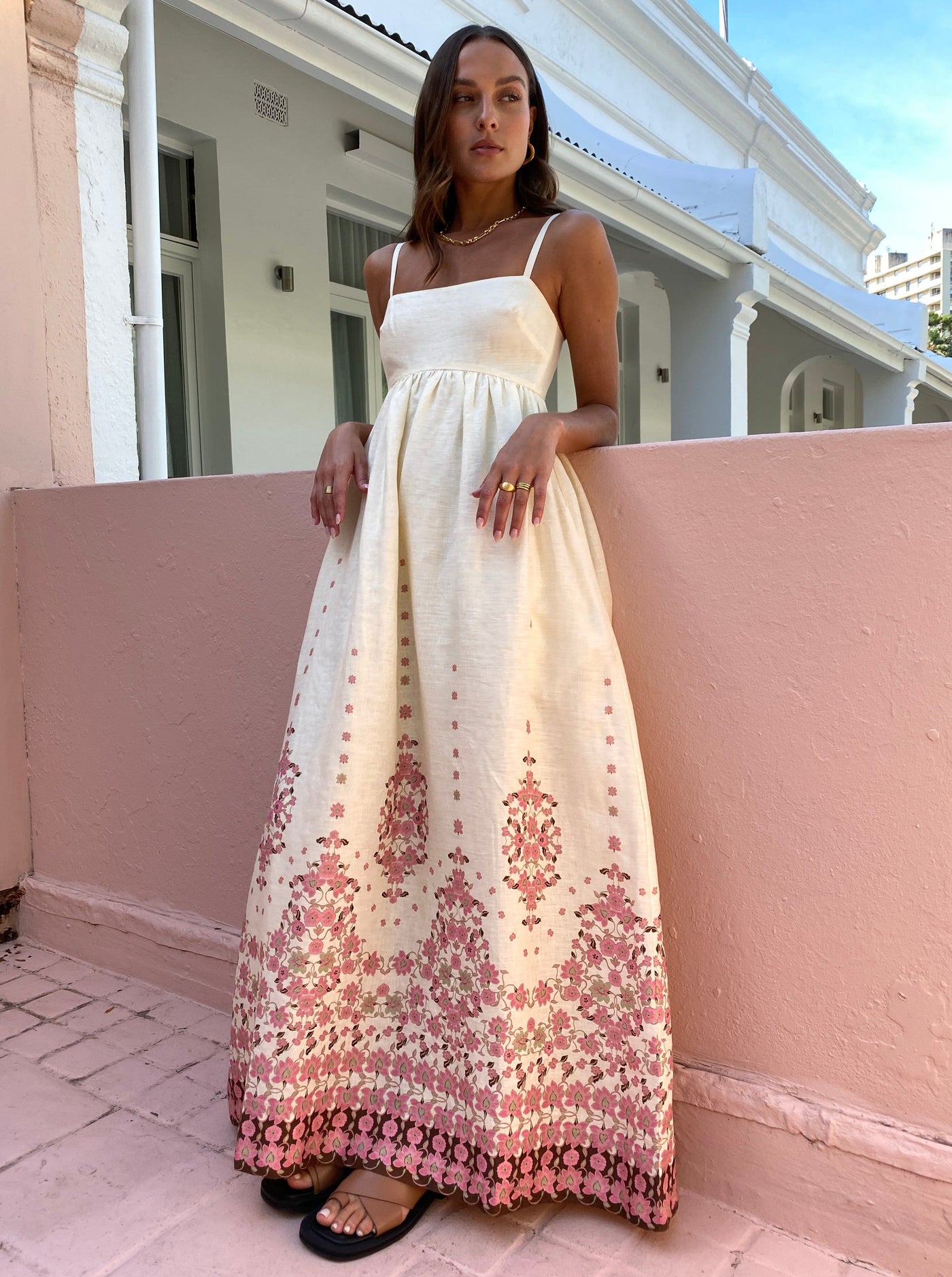 Akalia | Romantisches Maxi-Kleid