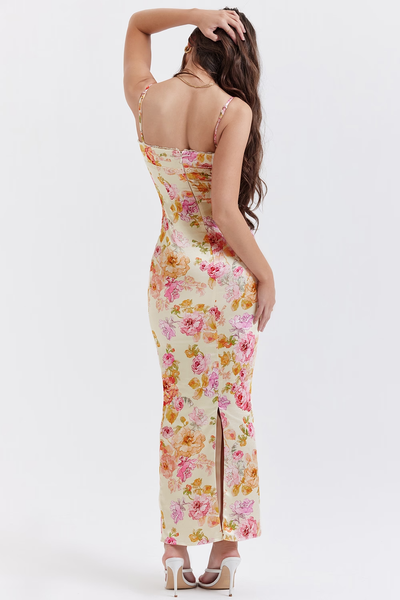 Violana | Fließendes Satin-Kleid