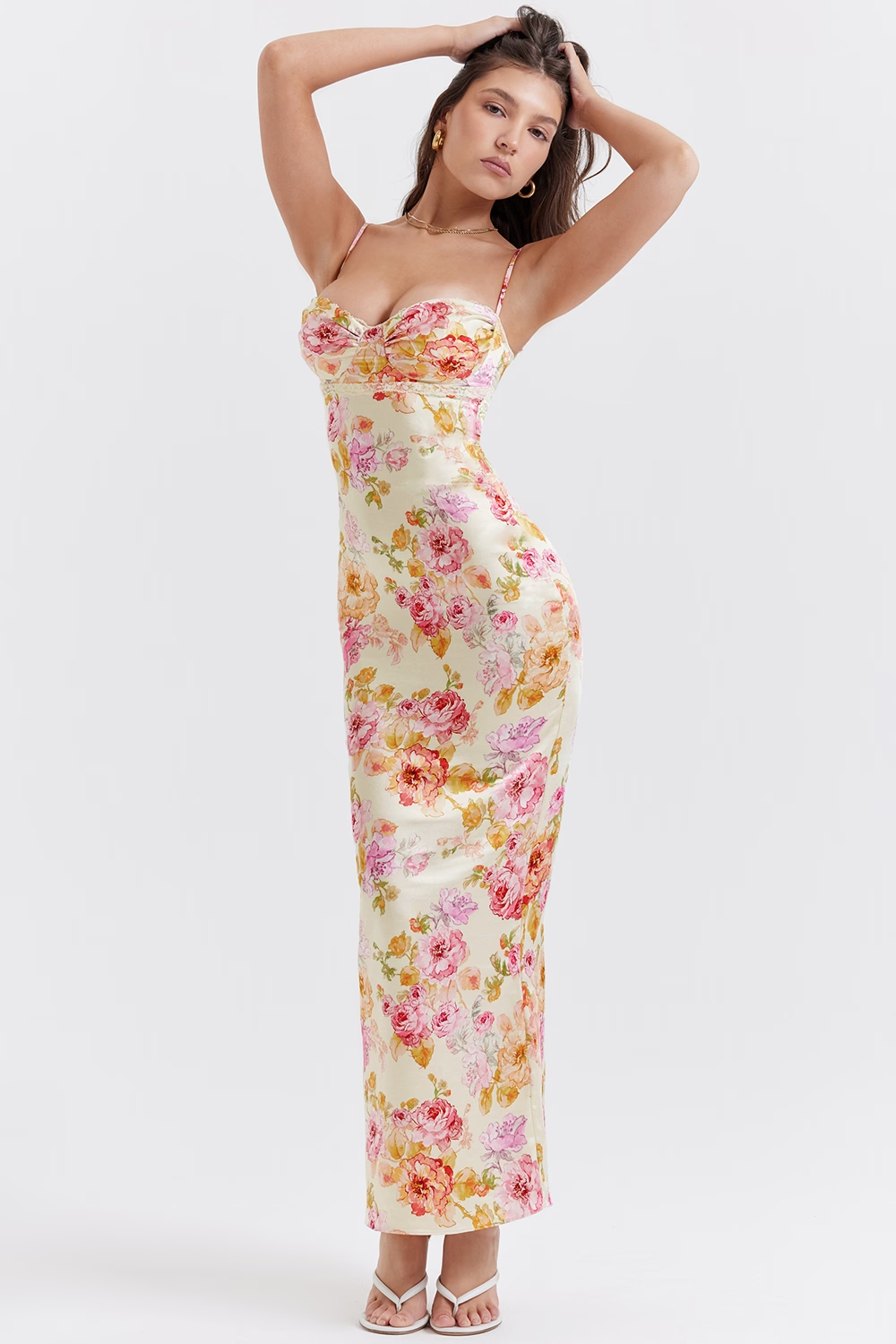 Violana | Fließendes Satin-Kleid