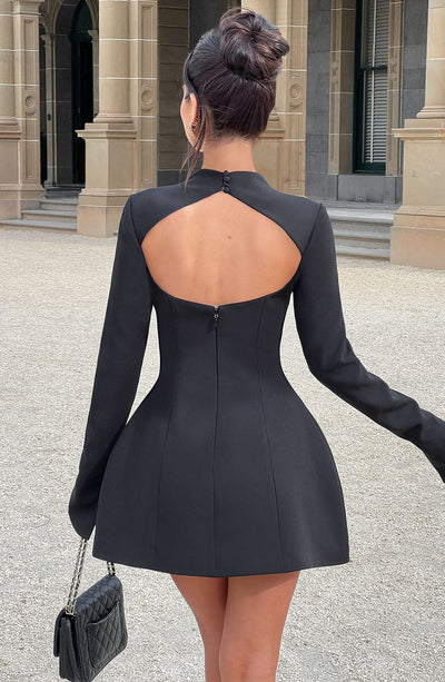 Mitternachtsmus | Mini Kleid