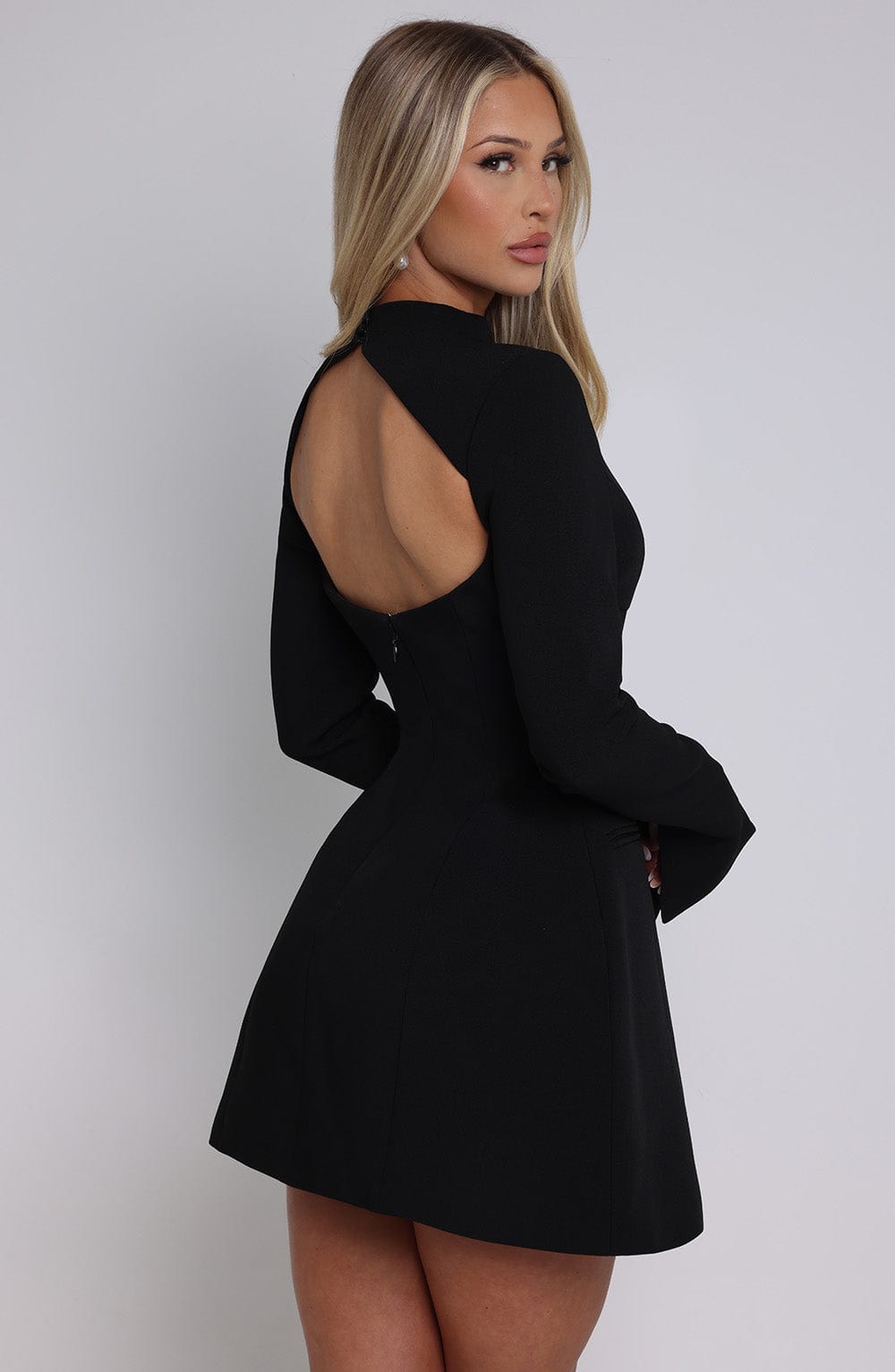 Mitternachtsmus | Mini Kleid