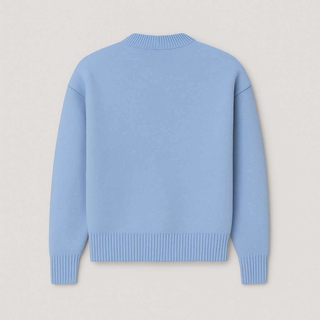 Amaria | Pullover mit Herz-und-Buchstaben Detail in Verschiedenen Farben – Stilvoll & Bequem