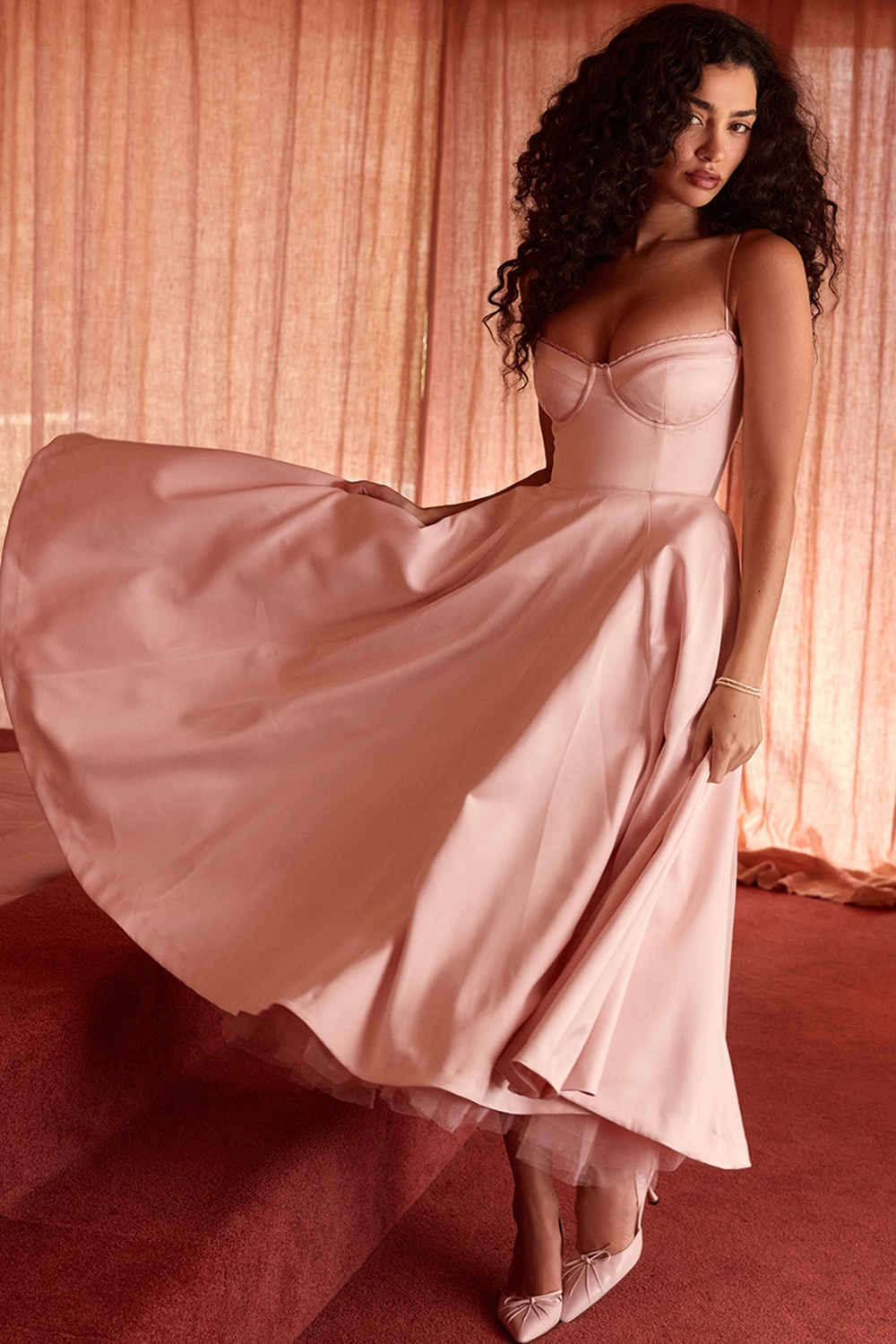 Elara | Midi Kleid