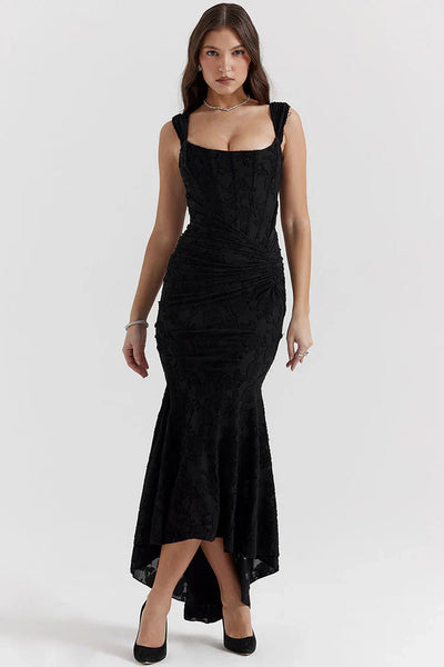 Celeste Fishtail | Maxi Kleid