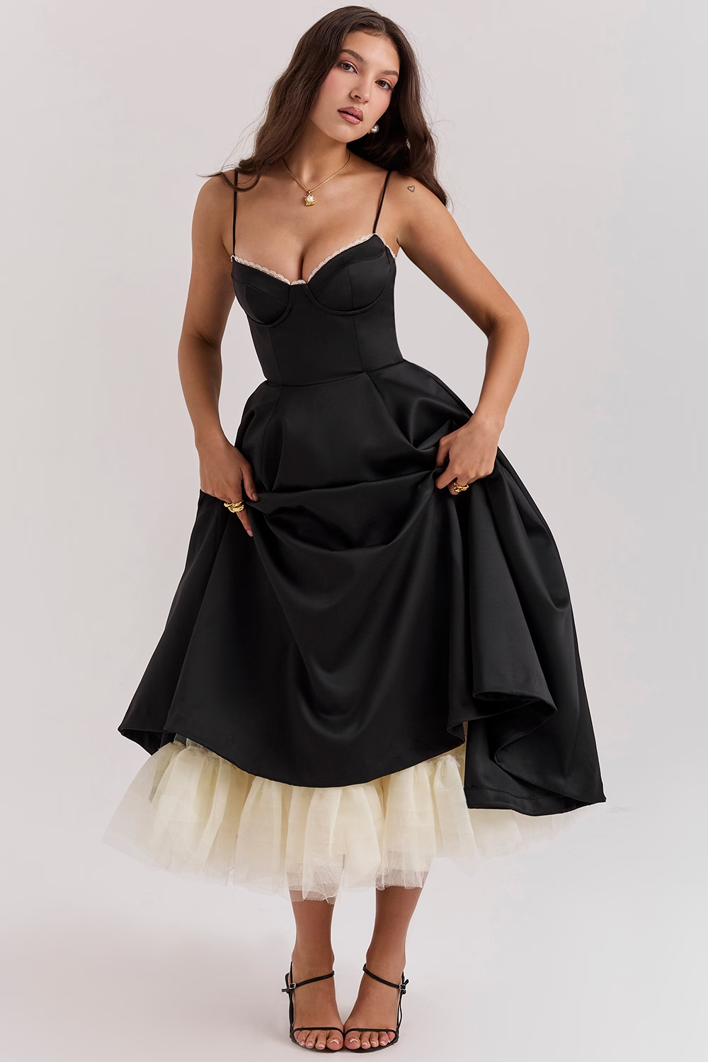 Elara | Midi Kleid