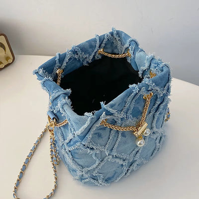 Pearline | Fray Bucket Bag