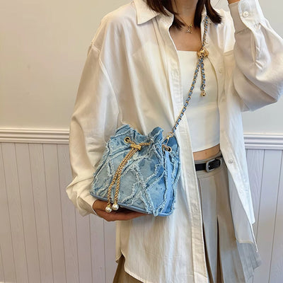 Pearline | Fray Bucket Bag