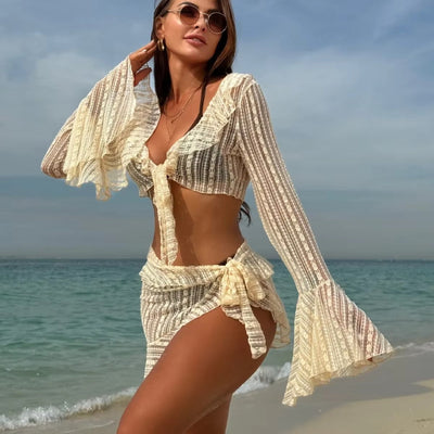 Sonnenuntergangsbrise | Bikini & Strandset