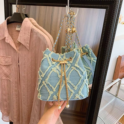 Pearline | Fray Bucket Bag