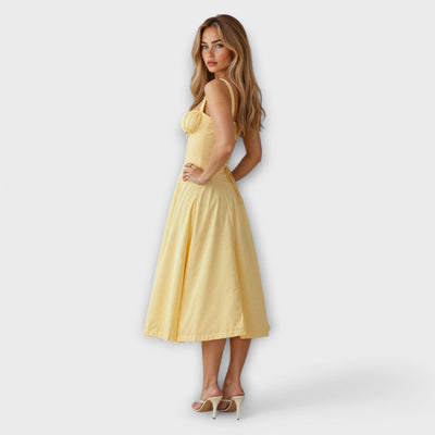 Kiana™ | Midi-Kleid mit Korsett
