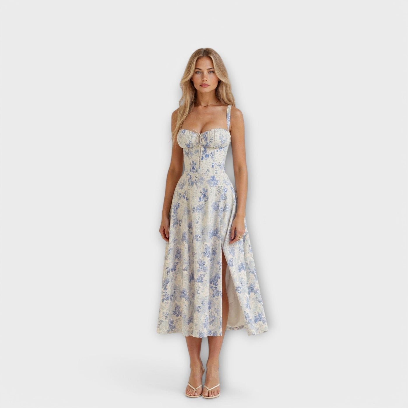 Kiana™ | Midi-Kleid mit Korsett