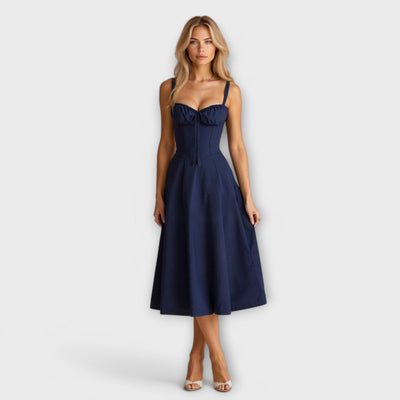 Kiana™ | Midi-Kleid mit Korsett