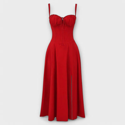 Kiana™ | Midi-Kleid mit Korsett