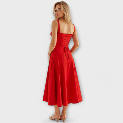 Kiana™ | Midi-Kleid mit Korsett