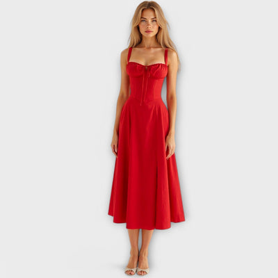 Kiana™ | Midi-Kleid mit Korsett