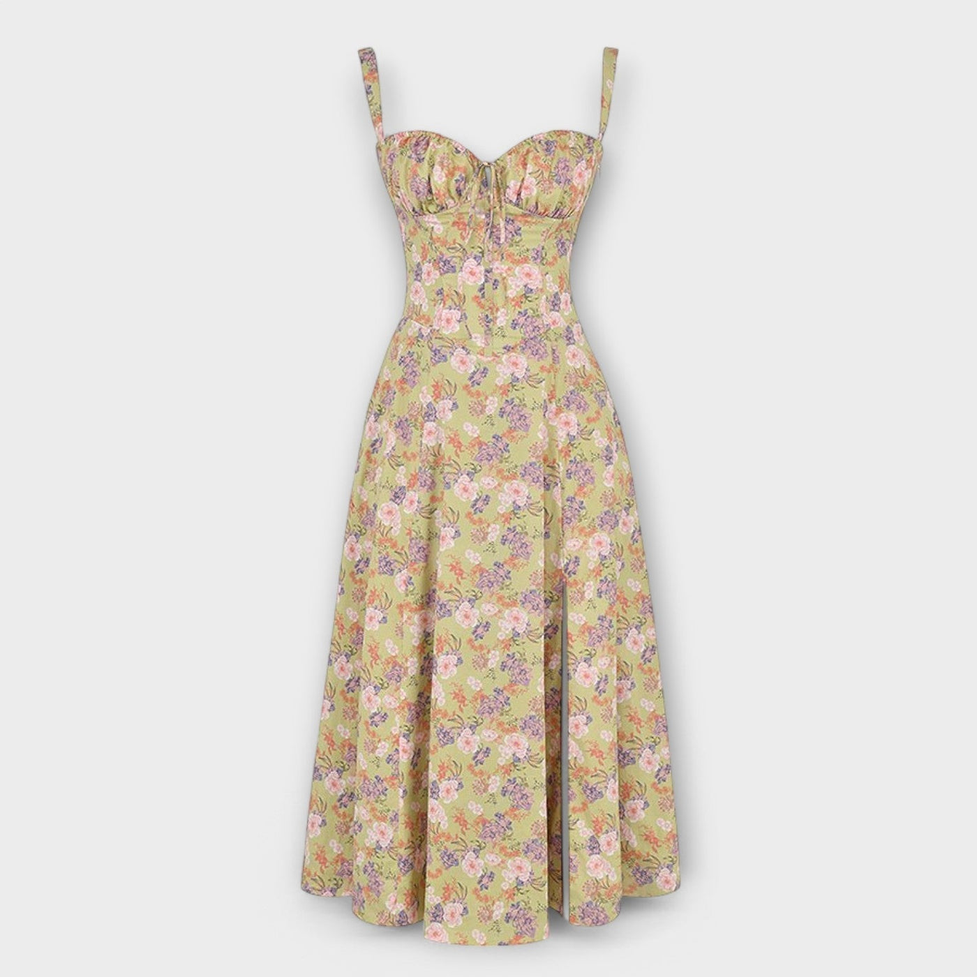 Kiana™ | Midi-Kleid mit Korsett